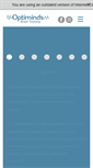 Mobile Screenshot of optiminds.org